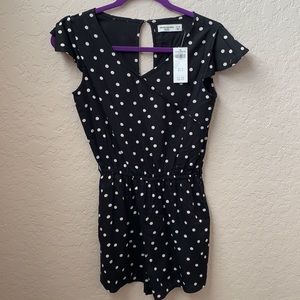 NEW Abercrombie kids Romper, black size 11/12